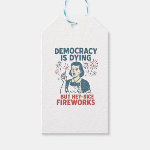 Demokratin dör, men du har bra Fireworks Presentetikett