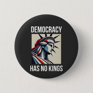 Demokratin har ingen Kung Librety Status USA Knapp