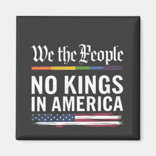 Demokratin har ingen Kung Librety Status USA Magnet