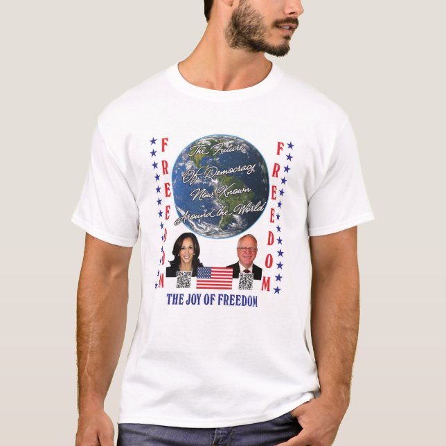Demokratins framtid t shirt (Framsida)