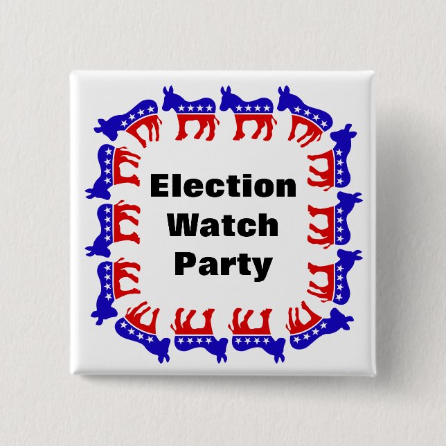 Demokratins valövervakare i Party Knapp (Framsida)