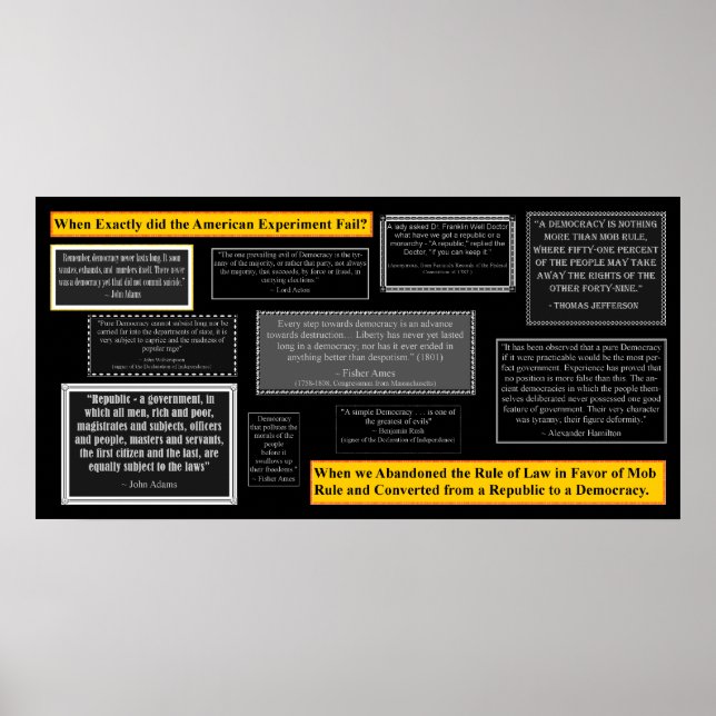 Demokratirepubliken Poster (Framsidan)