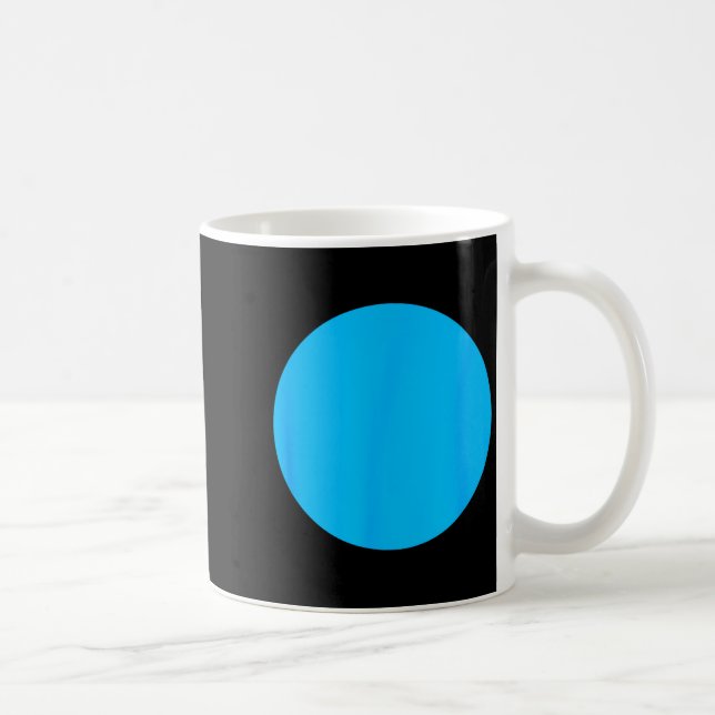 Demokratisk blå prick för Nebraska eller huvuddist Kaffemugg (Höger)