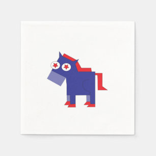 Demokratisk Donkey Pappersservett