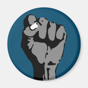 demokratisk fist magnet