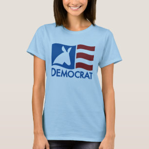 Demokratisk flaggaT-tröja Tee Shirt
