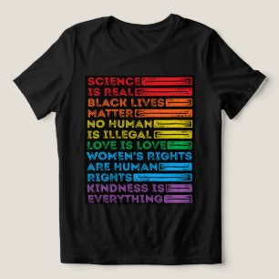 Demokratisk jämlikhet för alla t shirt