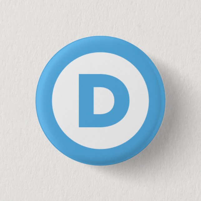 Demokratisk Logotyp Knapp (Framsida)
