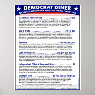 Demokratisk Middag Poster