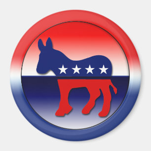 Demokratisk Party-symbol Magnet