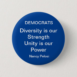 Demokratisk Pin-NP Knapp