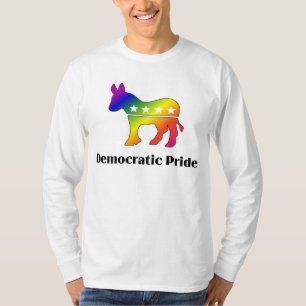 Demokratisk pride för GLBT (2) Tee Shirt