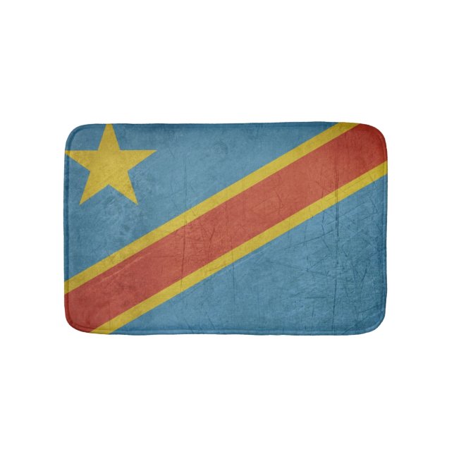 Demokratisk Republic of the Congo flagga Badrumsmatta (Framsidan)