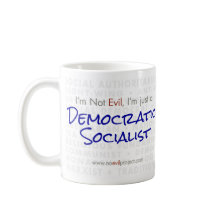 Demokratisk socialist - Jag är inte Onda Mugg