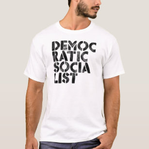 Demokratisk socialist t-shirt