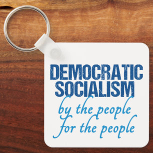 Demokratisk socialistisk definition nyckelring