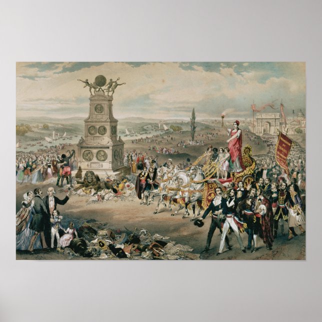 Demokratiska folkrepubliken Social Poster (Framsidan)