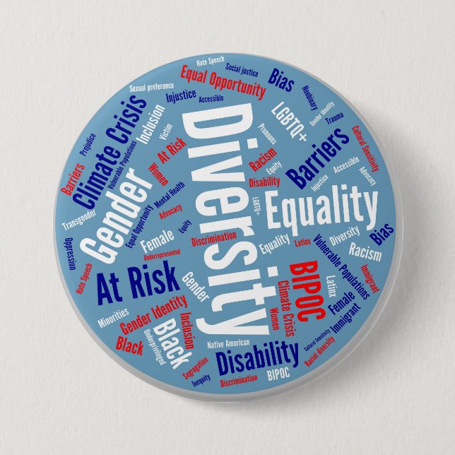 Demokratiska Ord-knapp Knapp (Framsida)