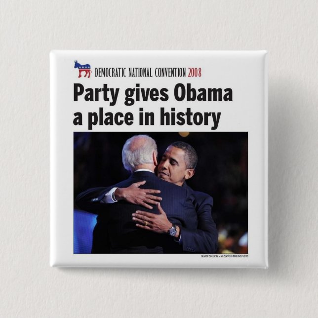 Demokratiska partit ger det Obama stället i Knapp (Framsida)