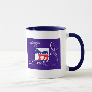 Demokratiska partitmugg mugg