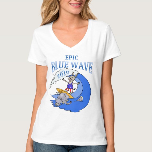 Demokratiska partitutslagsplats t shirt (Framsida)