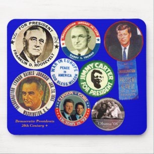 Demokratiska presidenter - Mousepad Musmatta