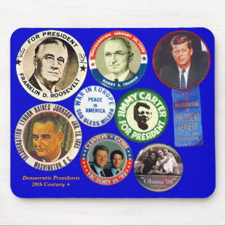 Demokratiska presidenter - Mousepad Musmatta
