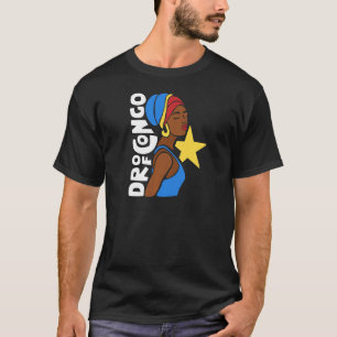 Demokratiska republiken Kongo African Heritage Eth T Shirt