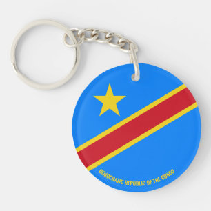 Demokratiska republiken Kongo Flagga Charming