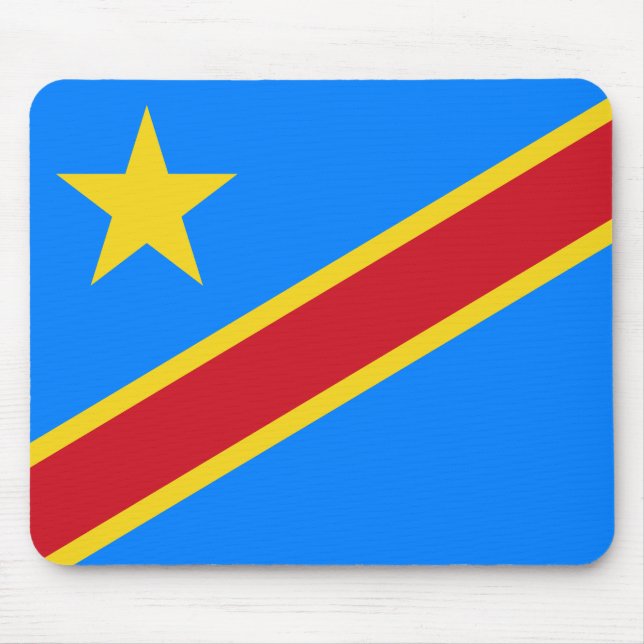 Demokratiska republiken Kongo-Flagga Musmatta (Framsidan)