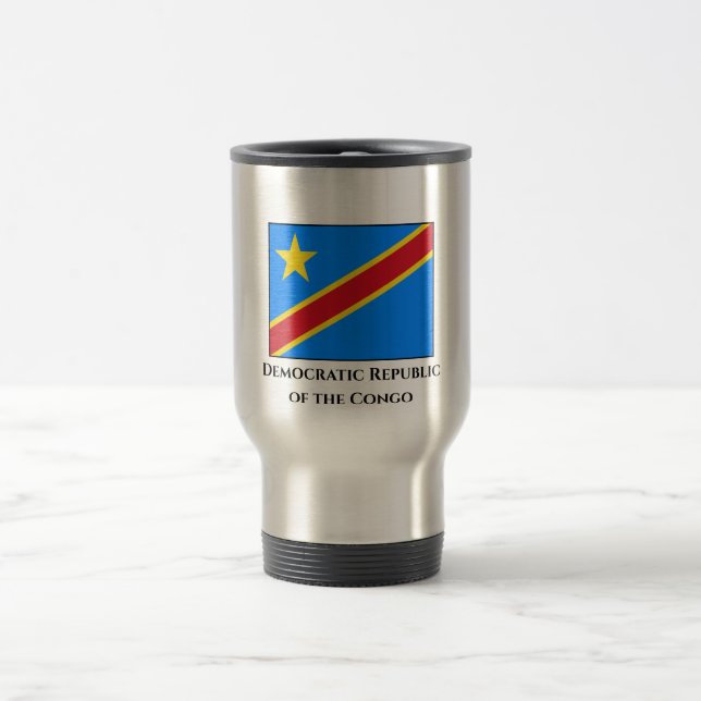 Demokratiska republiken Kongo-Flagga Resemugg (Center)