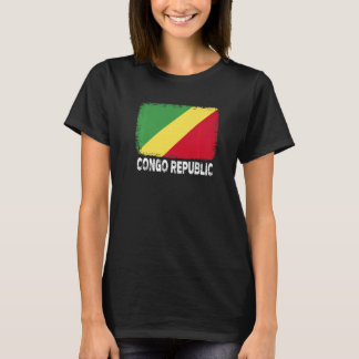 Demokratiska republiken Kongo Flagga Support Gongo T Shirt