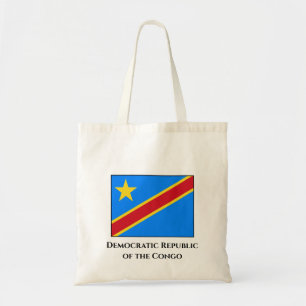 Demokratiska republiken Kongo-Flagga Tygkasse