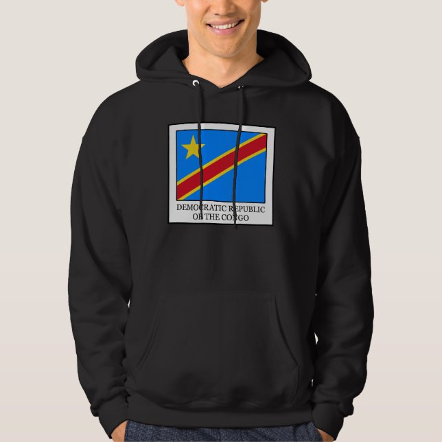 Demokratiska republiken Kongo Hoodie (Framsida)