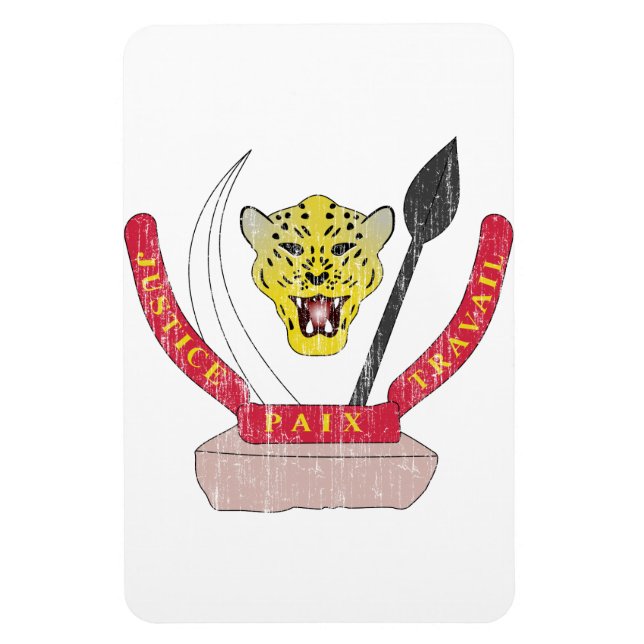 Demokratiska republiken Kongo Jackar om Arm Magnet (Vertikal)