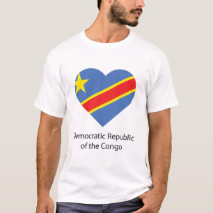 Demokratiska republiken Kongo kärlek T Shirt