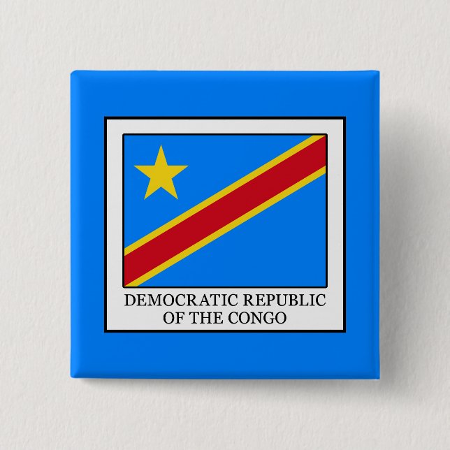 Demokratiska republiken Kongo Knapp (Framsida)