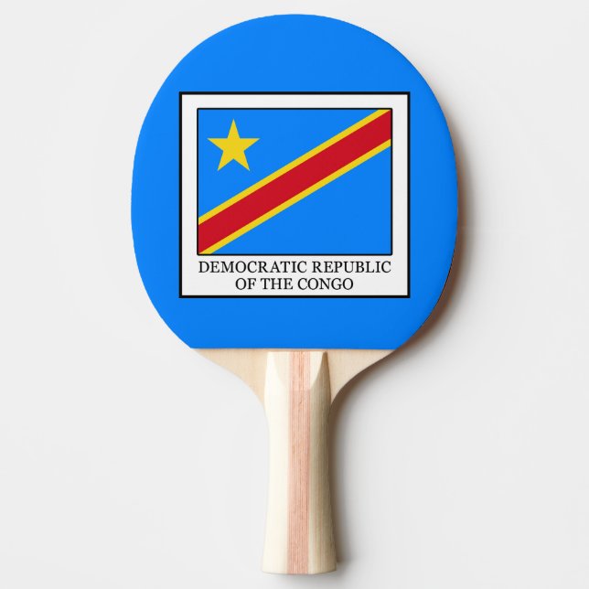 Demokratiska republiken Kongo Pingisracket (Framsidan)