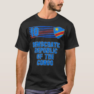 Demokratiska republiken Kongo T Shirt