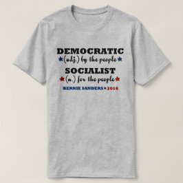 Demokratiska socialistiska Bernie slipmaskiner T Shirt