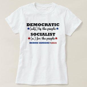 Demokratiska socialistiska Bernie slipmaskiner T Shirt