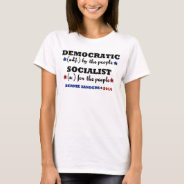 Demokratiska socialistiska Bernie slipmaskiner T Shirt