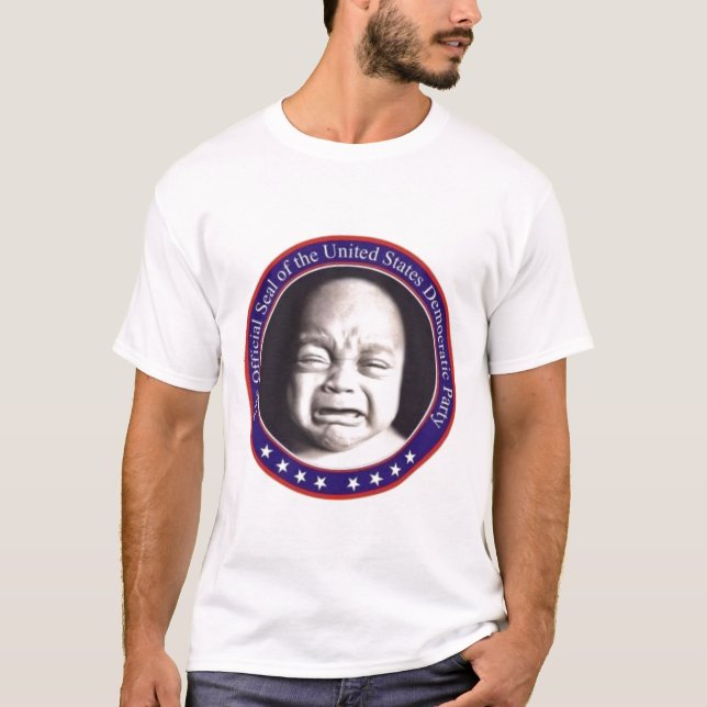 Demokratiskt försegla tee shirt (Framsida)