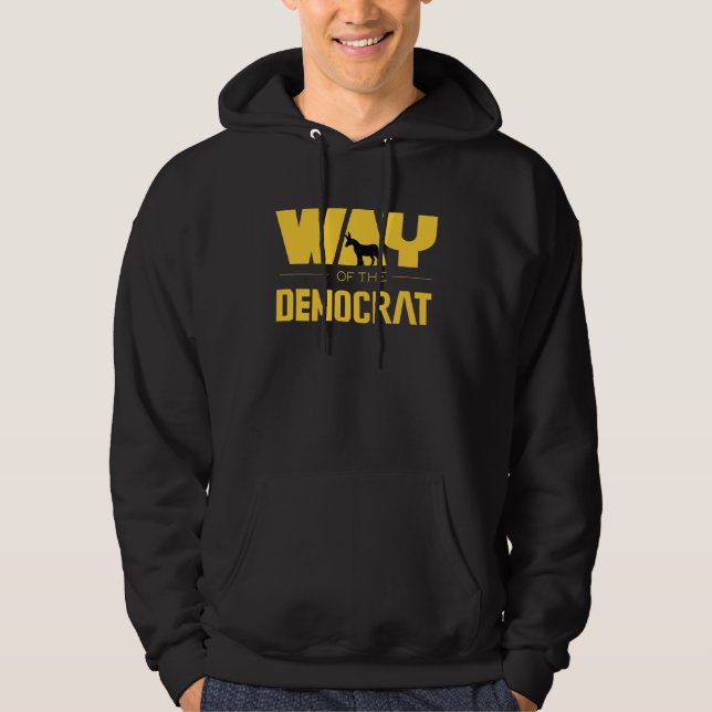 DEMOKRATISKT SÄTT HOODIE (Framsida)