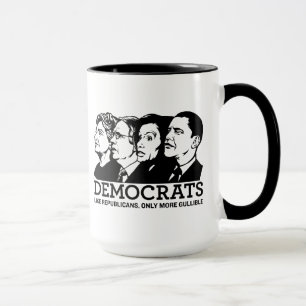 Demokratmugg Mugg