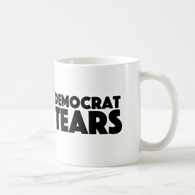 Demokrattårarmugg för republikanska kaffemugg (Höger)