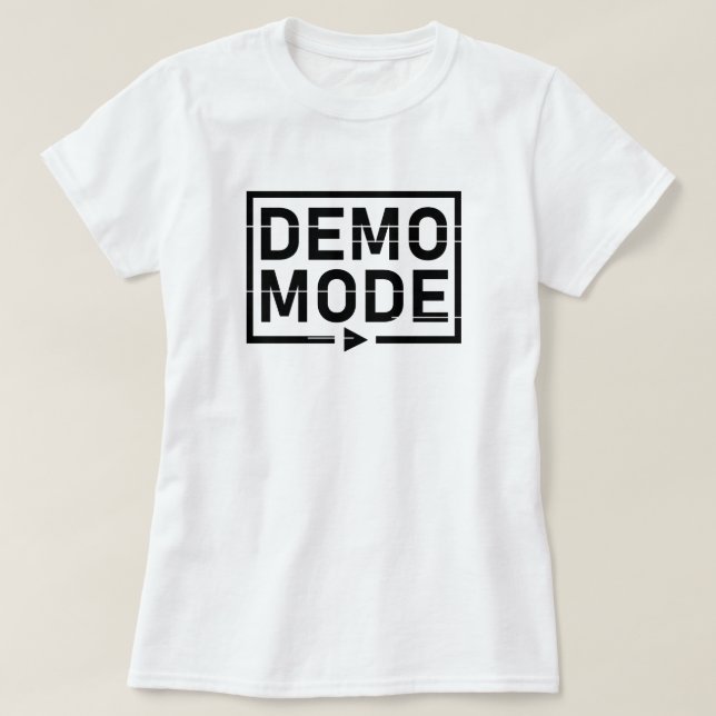Demoläge Audio V1 T Shirt (Design framsida)