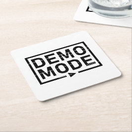 Demoläge Audio V1 Underlägg Papper Kvadrat