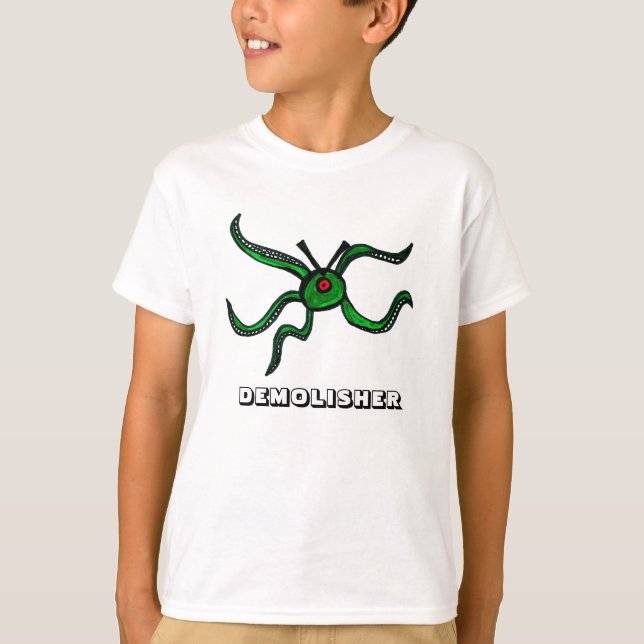 Demolisher! T-shirt (Framsida)