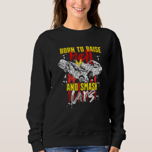 Demolition Derby Född att skapa kaos och krossa bi T Shirt